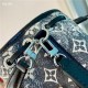 Louis Vuitton NANO NOÉ Denim textile jacquard M46449 High