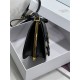 DIOR BOBBY FRAME BAG Box Calfskin Black High