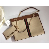 Gucci Rajah tote 537219 Linen High