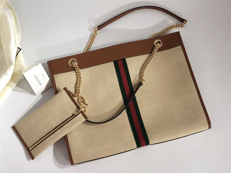 Gucci Rajah tote 537219 Linen High