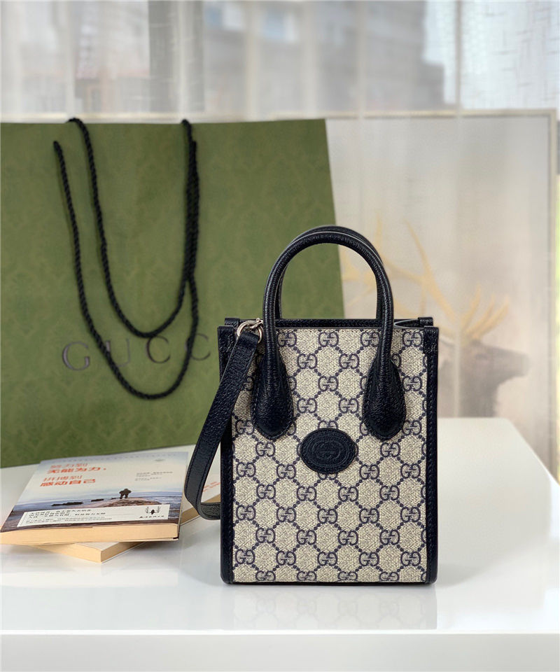 Gucci Mini tote bag with Interlocking G 671623 High