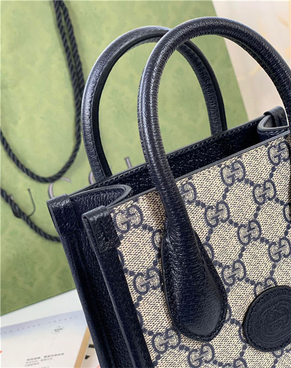 Gucci Mini tote bag with Interlocking G 671623 High