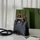 Gucci Diana mini tote bag 715775 Leather Black High