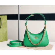 Aphrodite small shoulder bag 731817 Leather Green High