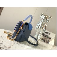 Louis Vuitton Capucines Mini Bag Taurillon Leather M20845 Blue High