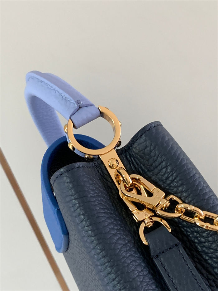 Louis Vuitton Capucines Mini Bag Taurillon Leather M20845 Blue High