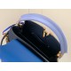 Louis Vuitton Capucines Mini Bag Taurillon Leather M20845 Blue High