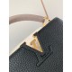 Louis Vuitton Capucines Mini Bag Taurillon Leather M20845 Black High