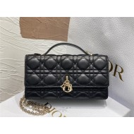 LADY Dior TOP HANDLE CLUTCH Cannage Lambskin High