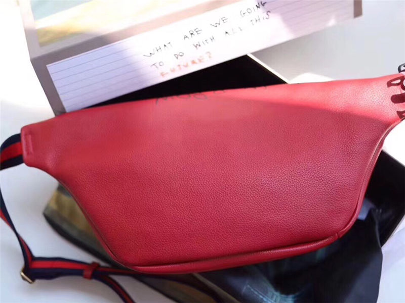 Gucci Coco Capitán logo belt bag 493869 Red High