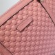 Gucci GUCCISSIMA LEATHER MICRO GG MEDIUM TOTE SHOULDER BAG 449656 Pink High