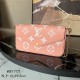 Louis Vuitton FÉLICIE POCHETTE Monogram Empreinte M81759 Rose High