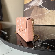 Louis Vuitton FÉLICIE POCHETTE Monogram Empreinte M81759 Rose High