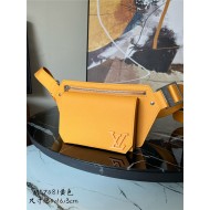 LV Aerogram Slingbag grained calf Yellow High