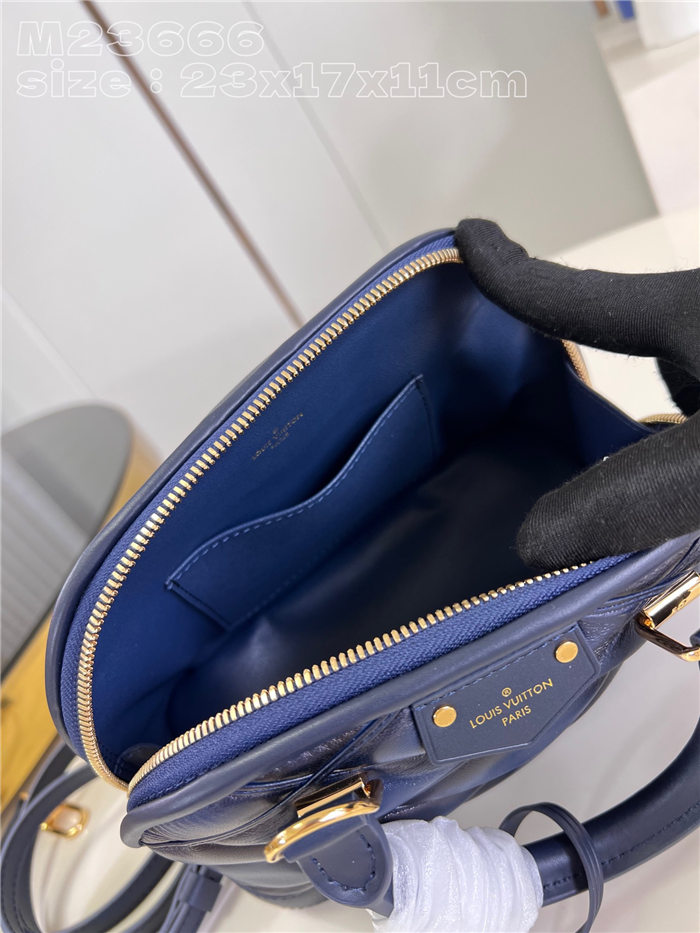 Louis Vuitton Alma BB Bag Lamb leather M59793 Blue High