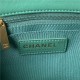 Small Flap Bag Lambskin & Gold-Tone Metal AS3749 Green A