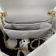 Chanel FLAP BAG Lambskin & Gold-Tone Metal AS3499 Grey A