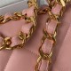 Chanel FLAP BAG Lambskin & Gold-Tone Metal AS3499 Pink A