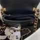 Chanel SMALL FLAP BAG Lambskin & Gold-Tone Metal AS3498 Black A