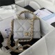 Chanel SMALL FLAP BAG Lambskin & Gold-Tone Metal AS3498 Grey A