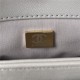 Chanel SMALL FLAP BAG Lambskin & Gold-Tone Metal AS3498 Grey A