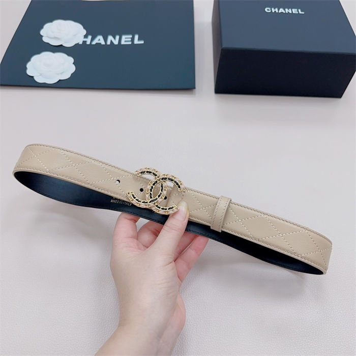 Chanel BELT Lambskin 30MM 12255