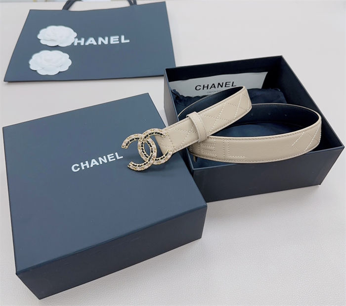 Chanel BELT Lambskin 30MM 12255