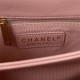 Chanel SMALL FLAP BAG Lambskin & Gold-Tone Metal AS3498 Pink A