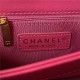 Chanel SMALL FLAP BAG Lambskin & Gold-Tone Metal AS3498 Red A