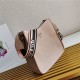 Prada hobo bag Leather 1BC073 Pink High