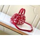 Louis Vuitton Nano Speedy LV x YK Embossed grained Monogram Empreinte cowhide leather with Infinity Dots print M81910 High