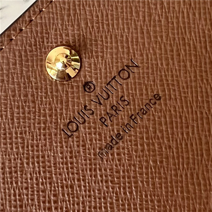 Louis Vuitton ENVELOPPE CARTE DE VISITE Monogram coated canvas M63801 High