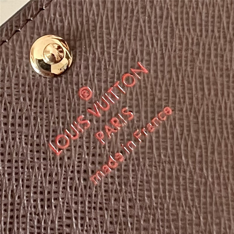 Louis Vuitton ENVELOPPE CARTE DE VISITE Damier Ebene M63338 High