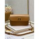 30 MONTAIGNE AVENUE BAG Box Calfskin Brown High