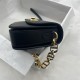 30 MONTAIGNE AVENUE BAG Box Calfskin Black High