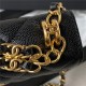 Chanel Wallet on Chain AP3021 Grained Calfskin & Gold-Tone Metal Black A