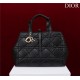 Dior LARGE SHOPPING TOTE Gold-Metal Black High