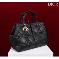 Dior LARGE SHOPPING TOTE Gold-Metal Black High