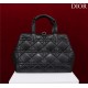 Dior LARGE SHOPPING TOTE Gold-Metal Black High