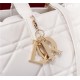 Dior SMALL SHOPPING TOTE Gold-Metal White High