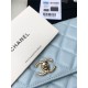 Chanel WALLET ON CHAIN Lambskin & Gold-Tone Metal AP2897 Blue A