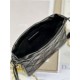 LADY DIOR TOP HANDLE DRAWSTRING MINI BAG Black High