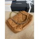 Maxi Chanel 19 Flap Bag Goatskin/Lambskin Caramel High