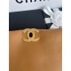 Maxi Chanel 19 Flap Bag Goatskin/Lambskin Caramel High