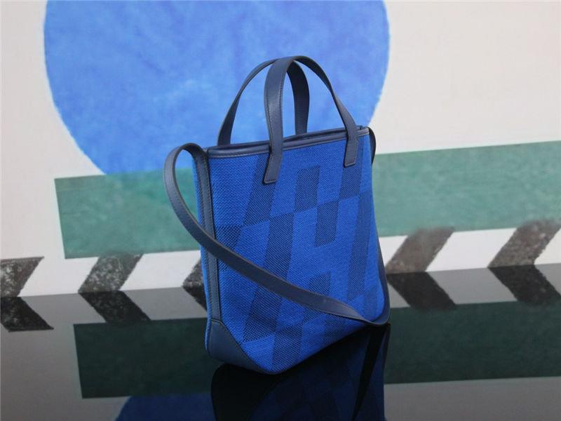 Hermes Cabas H En Biais Tote 27 Canvas With Leather WAX High