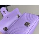 GG Marmont mini matelassé shoulder bag Purple 446744 High