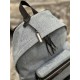 YSL CITY SMALL BACKPACK IN CANVAS, NYLON AND LEATHER High