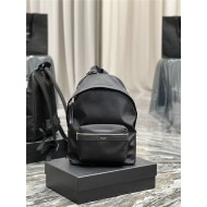 YSL CITY SMALL BACKPACK IN CANVAS, NYLON AND LEATHER High