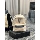 YSL CITY SMALL BACKPACK IN SHEARLING High