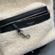 YSL CITY SMALL BACKPACK IN SHEARLING High